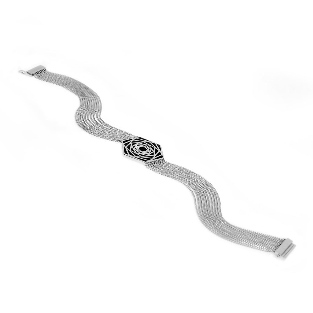 infinity - web bracelet