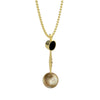 custom order - pearl scepter pendant