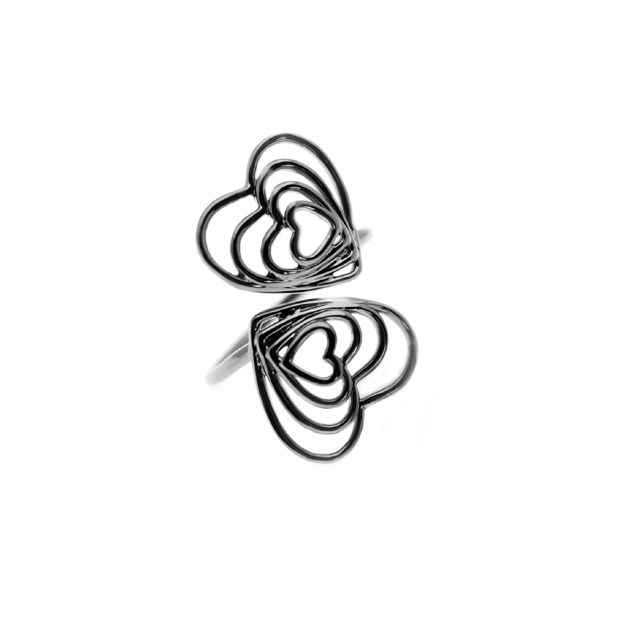 infinity - heart ring