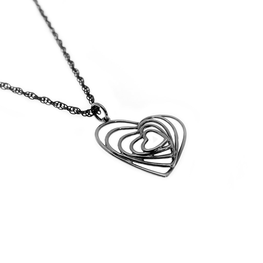 infinity - heart pendant
