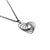 infinity - heart pendant