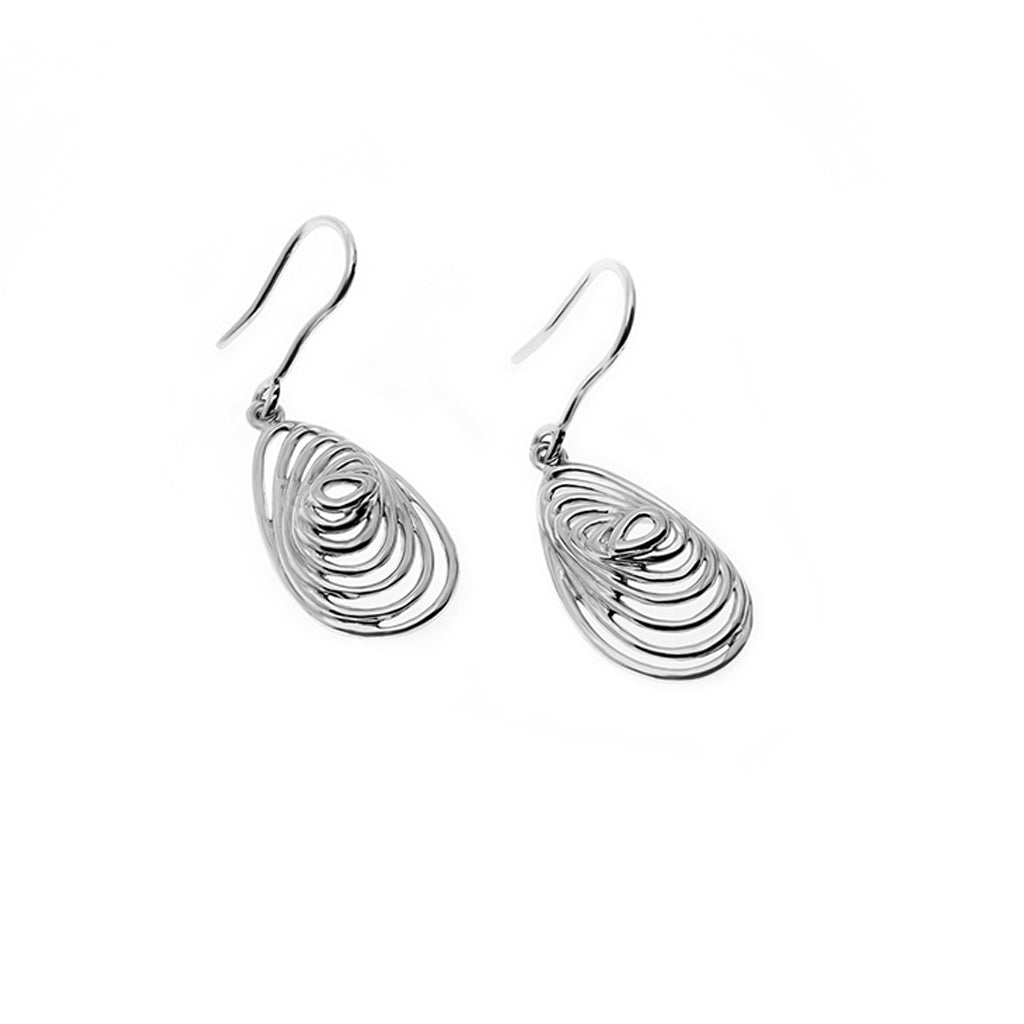 infinity - dew earrings