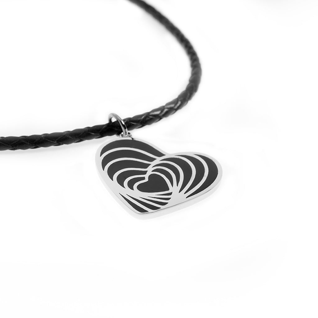 無限系列 - 無限愛意吊墜 (琺瑯圖案)