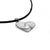 infinity - heart pendant (with enamel filling)