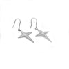infinity - star earrings (with enamel filling)