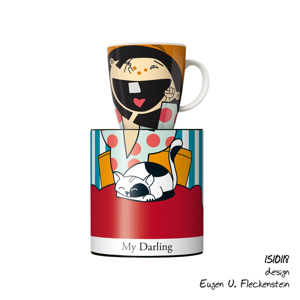 my darling coffee mug