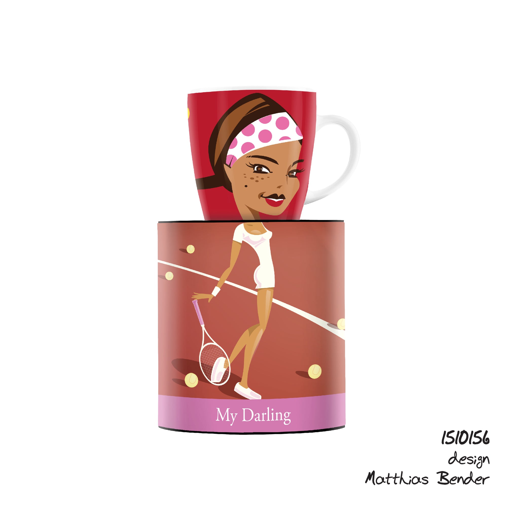 my darling coffee mug