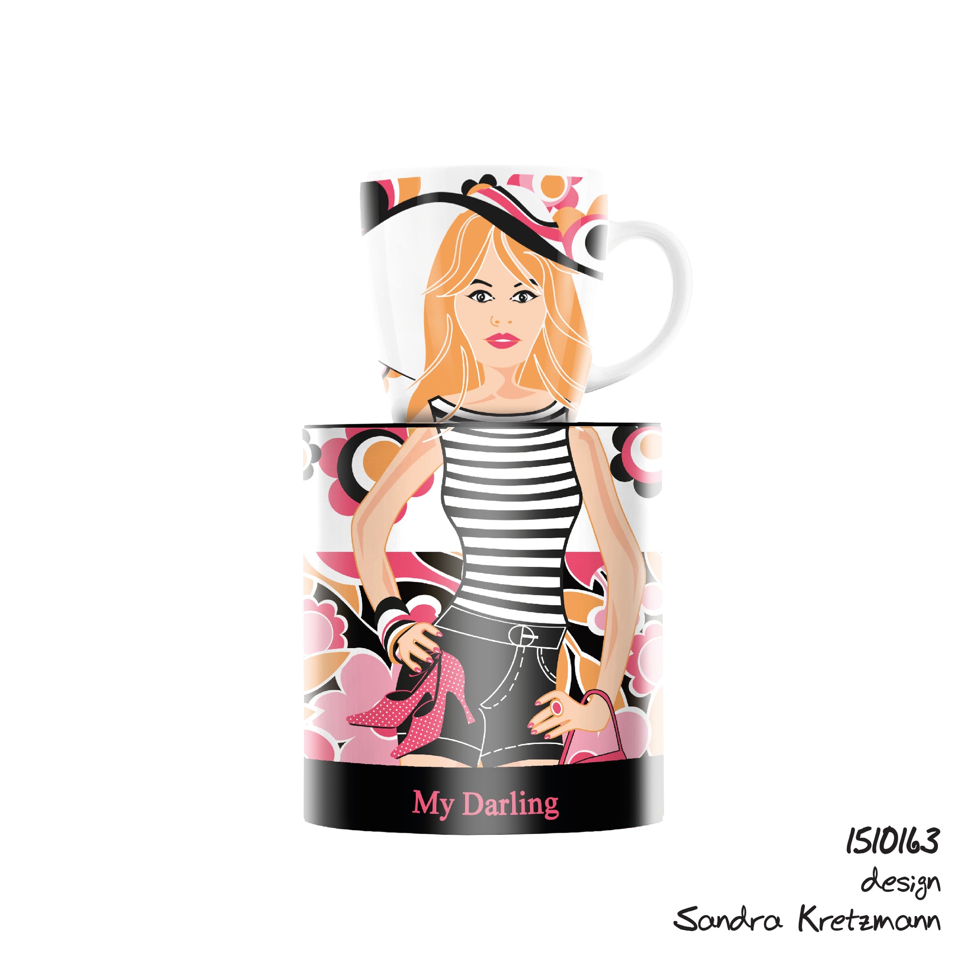 my darling coffee mug