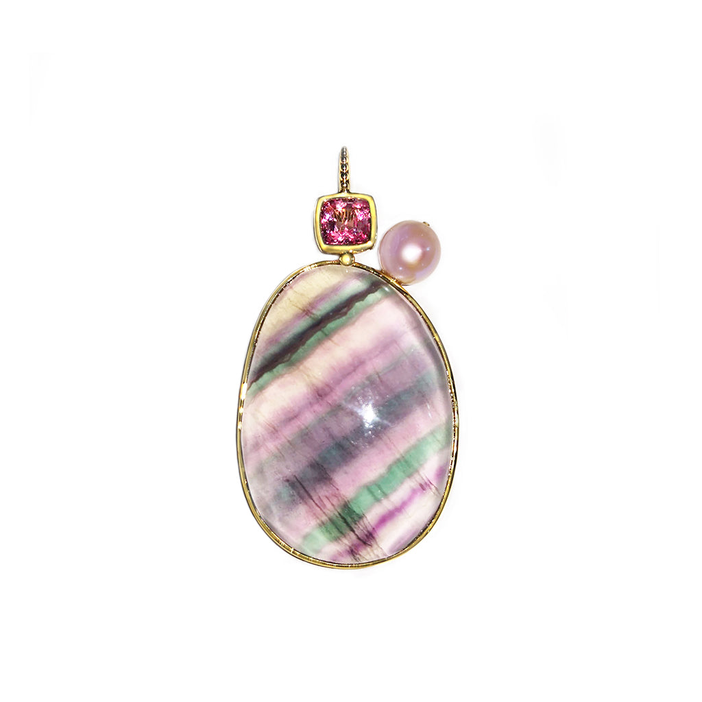 secret garden - rainbow pegasus pendant