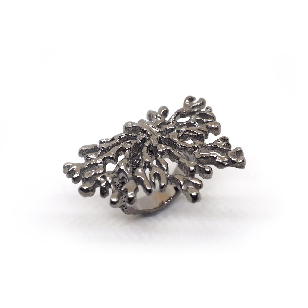 oceanus - coral branch ring