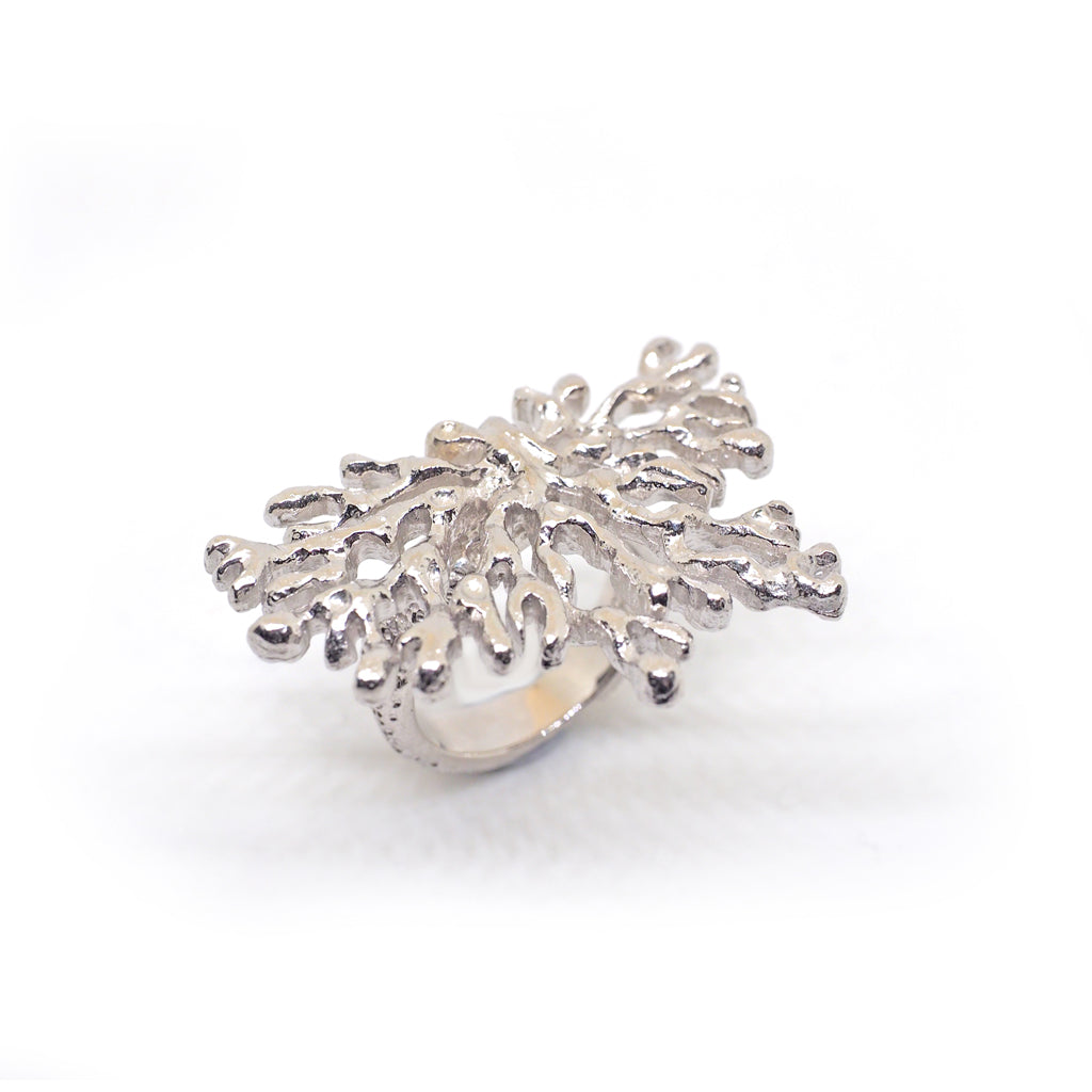 oceanus - coral branch ring