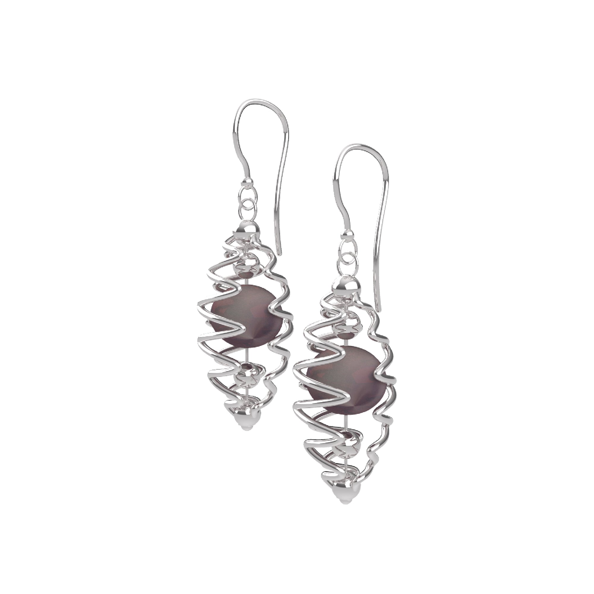 訂製款 - 珍珠燈耳環