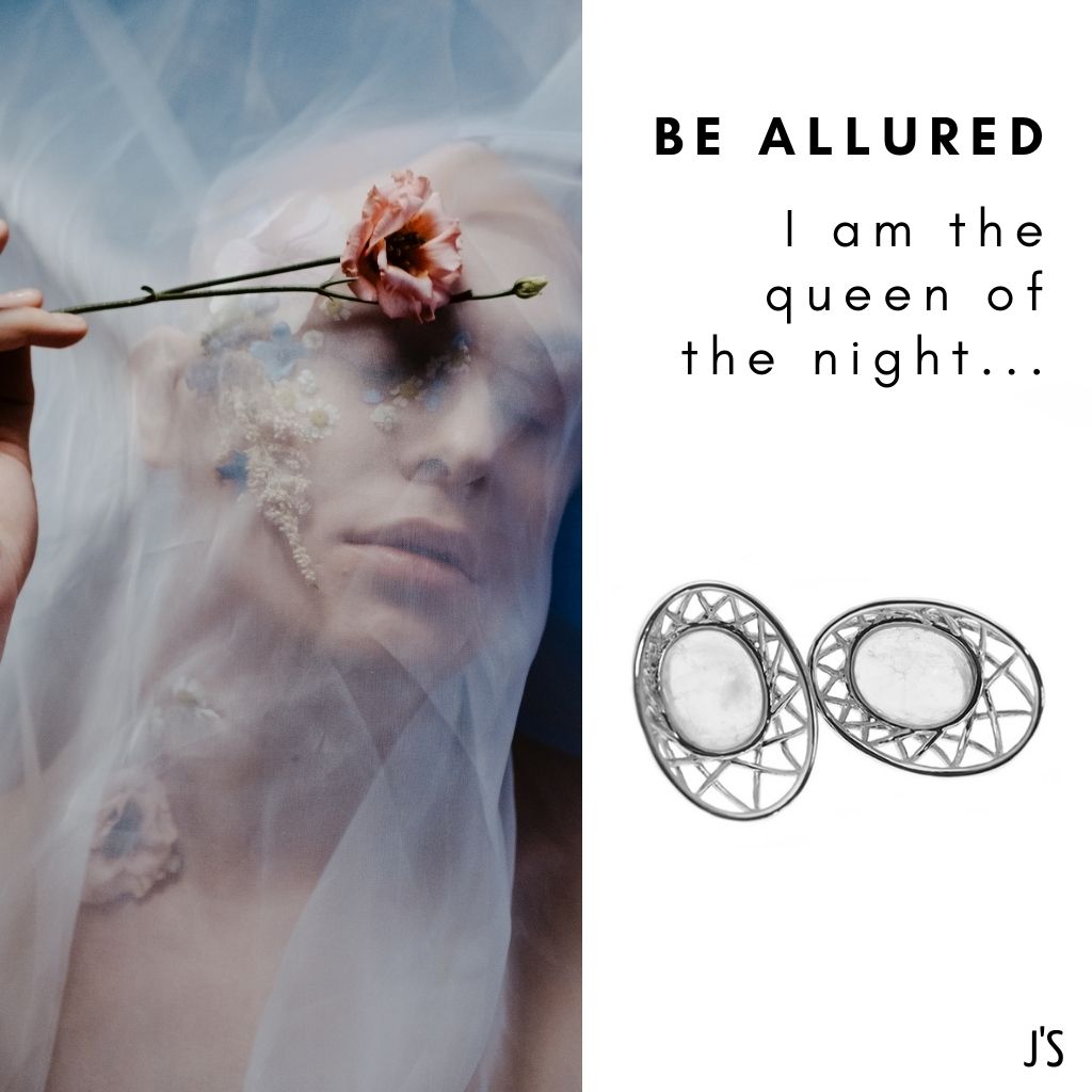 dynasty - queen of the night earrings