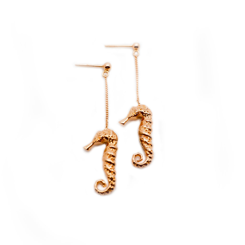 oceanus - seahorse earrings