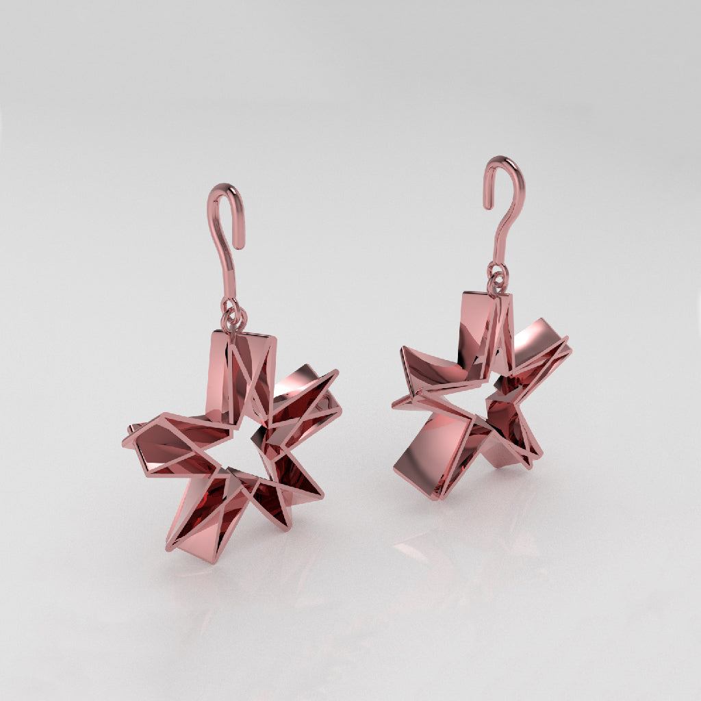 訂製款 - 雙子星耳環