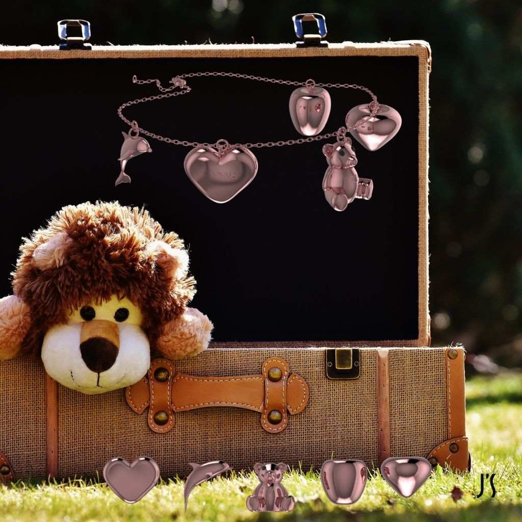 custom order - teddy bracelet
