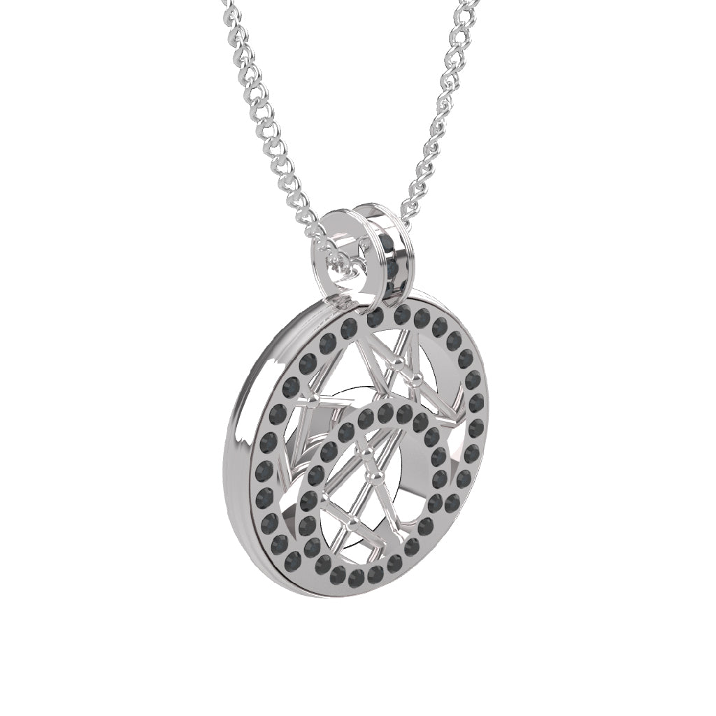 custom order - wheel of fortune pendant